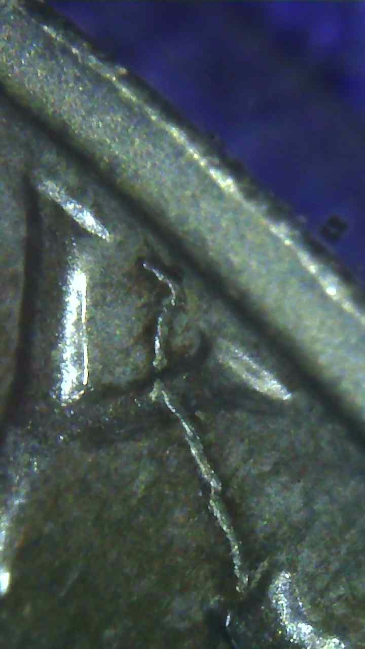 1970-Proof-Jefferson-Nickel.-Piecec-Of-Thread-Fell-Into-The-Die?